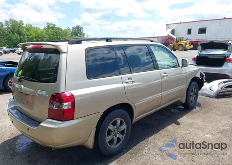 2004 Toyota Highlander Limited V6/V6 from USA, damaged, VIN JTEEP21A440016322